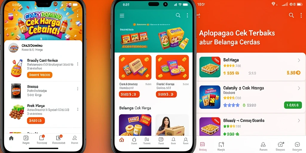 Screenshot antarmuka <strong>CRAZYDOMINO</strong> menampilkan fungsi cek harga yang efisien.