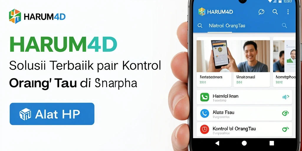 Antarmuka pengguna HARUM4D yang intuitif dan mudah dinavigasi.