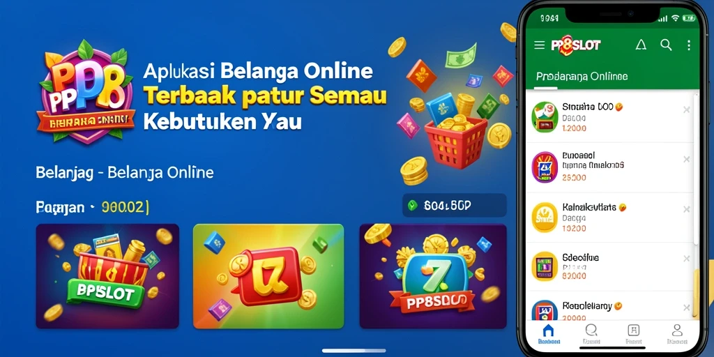 Tampilan antarmuka PP8SLOT yang memudahkan berbelanja online.